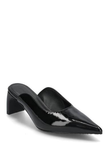 Rowe Heel Cutline Mule #P Black Bianco