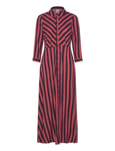 Yassavanna Long Shirt Dress S. Noos Red YAS