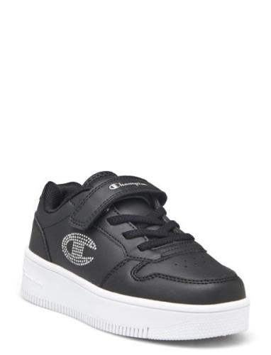 Rd18 Platform Glitter G Ps Low Cut Shoe Black Champion