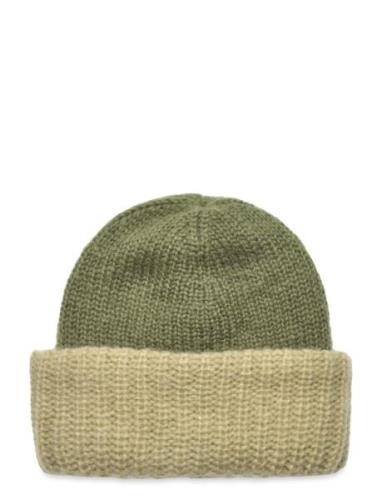 Two-T D Oma Beanie Khaki Becksöndergaard