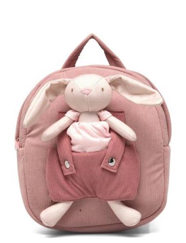 Rabbit Toy Backpack Pink Mango