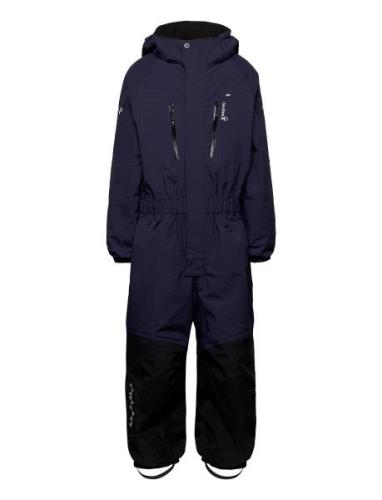 Penguin Snowsuit Kids Love 104 Blue ISBJÖRN Of Sweden