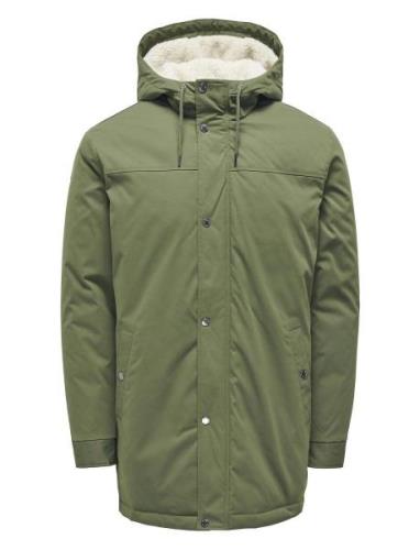 Onsalexander Parka Otw Noos Vd Green ONLY & SONS