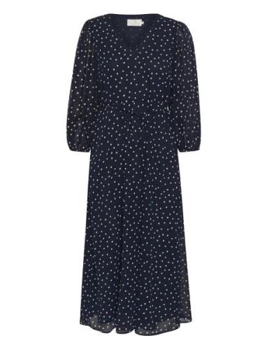 Kasally Dress Navy Kaffe