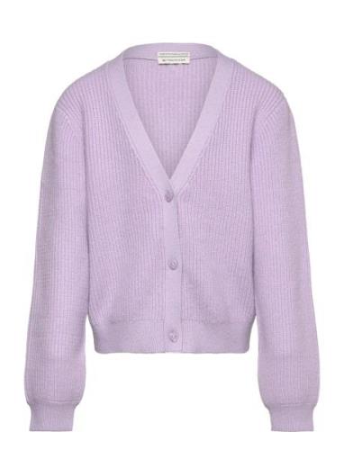 Knitted Cardigan Purple Tom Tailor