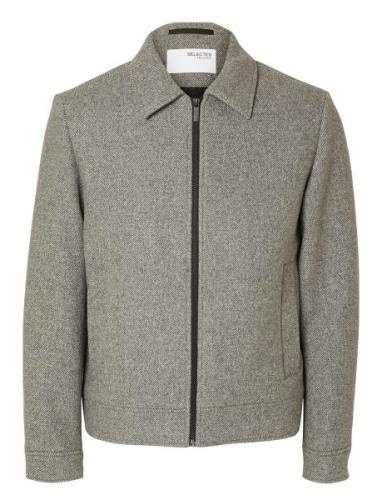 Slhnew Filip Jkt Noos Grey Selected Homme