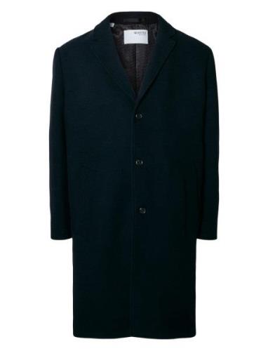 Slhmilo Overcoat Black Selected Homme