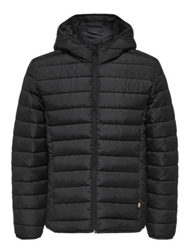 Onsbrody Quilt Hood Jacket Otw Vd Black ONLY & SONS