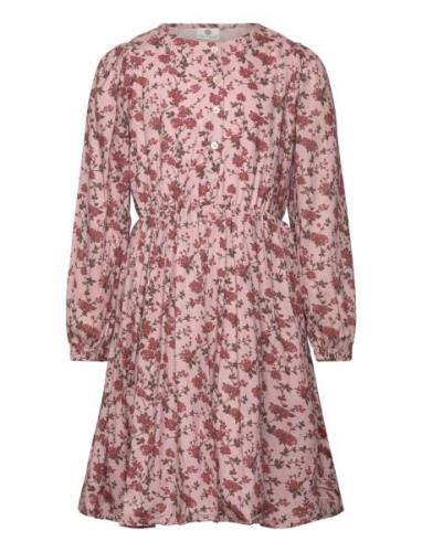 Dress Woven Pink En Fant