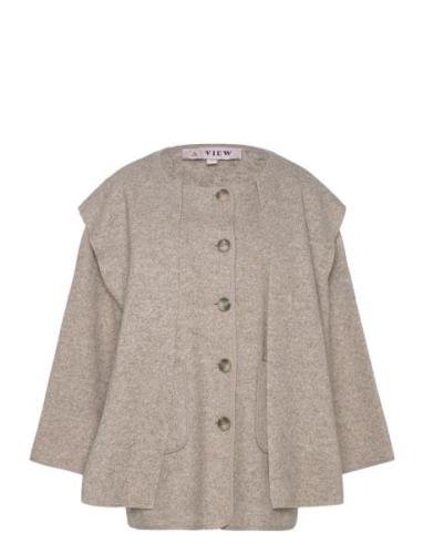 Sandy Jacket Beige A-View