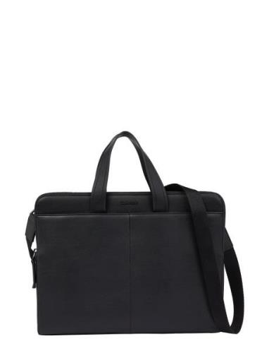 Clean Essential 2G Laptop Bag Black Calvin Klein