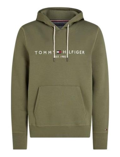 Tommy Logo Hoody Green Tommy Hilfiger