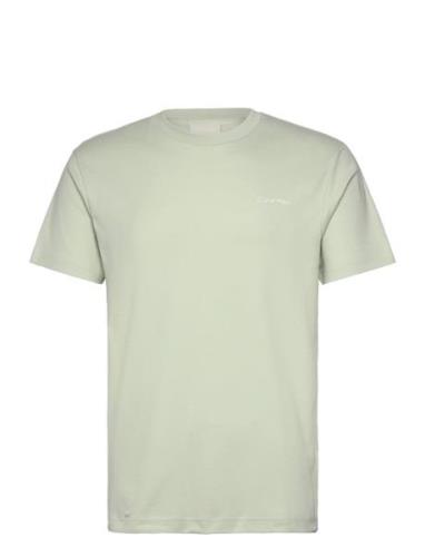 Micro Logo Interlock T-Shirt Green Calvin Klein