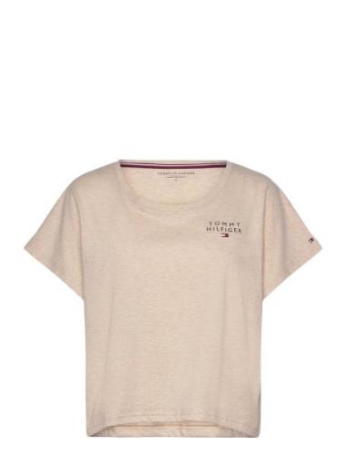 Ss Tee Beige Tommy Hilfiger