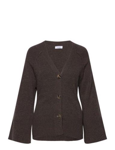 The Rebecca Cardigan Brown Marville Road