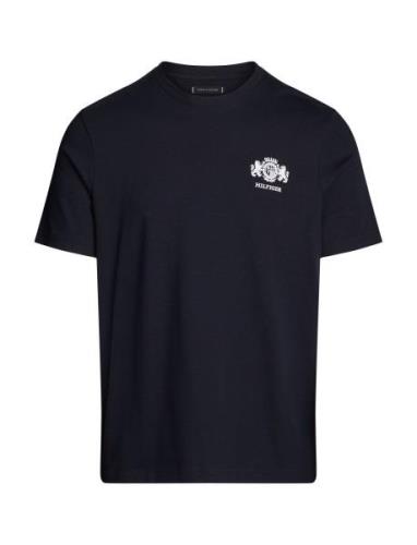 Small Crest Embro Tee Navy Tommy Hilfiger