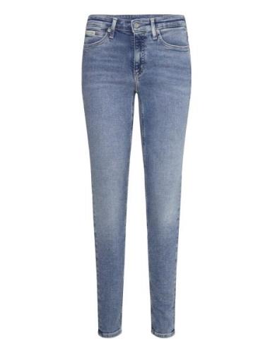 Mid Rise Skinny Blue Calvin Klein Jeans