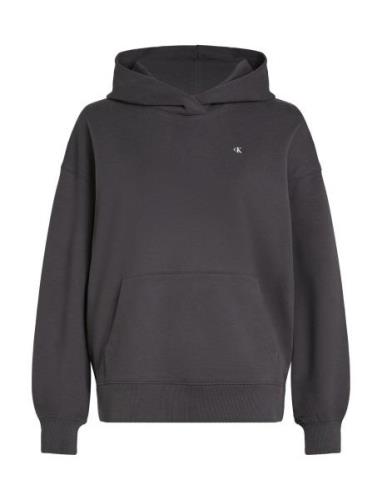 Stamp Back Graphic Hoodie Black Calvin Klein Jeans