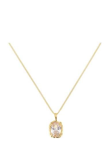 Paris Crystal Necklace Gold By Jolima