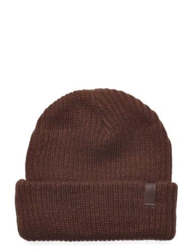 Marled Chunky Beanie Brown Brixton