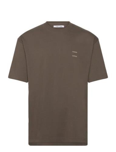 Joel T-Shirt 11415 Brown Samsøe Samsøe