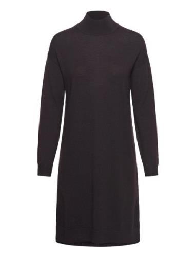 Merino Wool Dress Brown Rosemunde