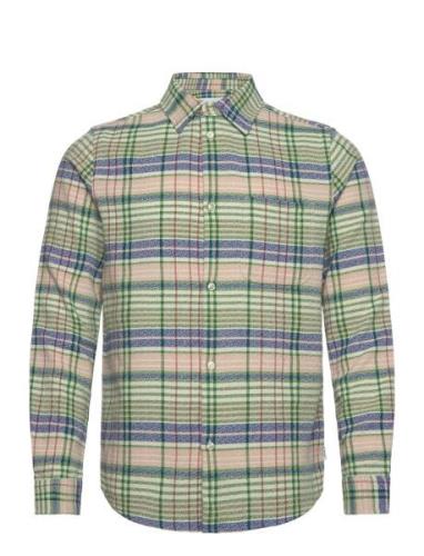 Kash Check Shirt Green Les Deux