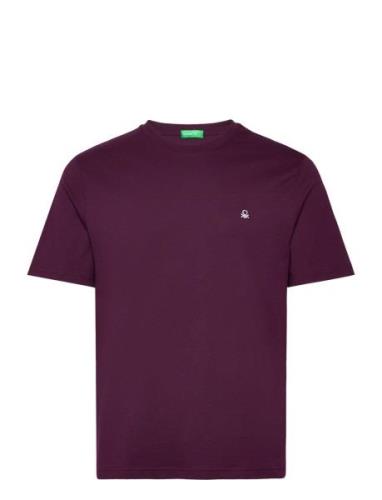 T-Shirt Purple United Colors Of Benetton