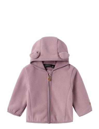 Nbnmeeko Fleece Jacket Pink Name It