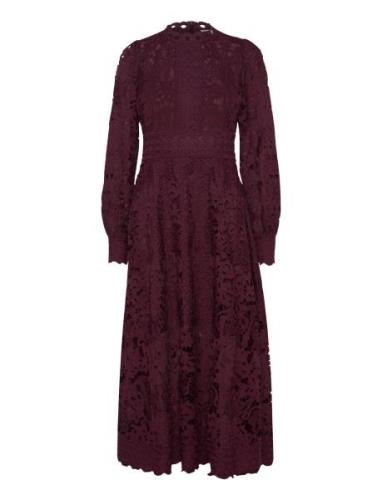 Cmlaly-Dress Burgundy Copenhagen Muse