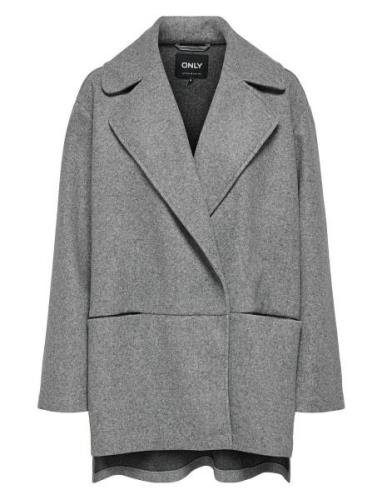 Onlnancy Life Loose Coat Cs Otw Grey ONLY