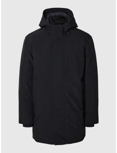 Slhfeist Tech Parka 2.0 Black Selected Homme