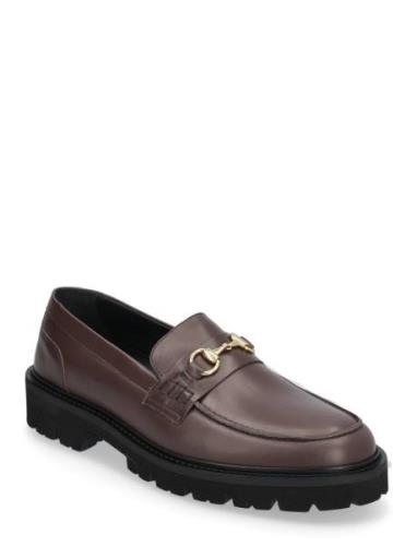 Lightweight Chunky Horsebit Loafer - Brown Brown S.T. VALENTIN