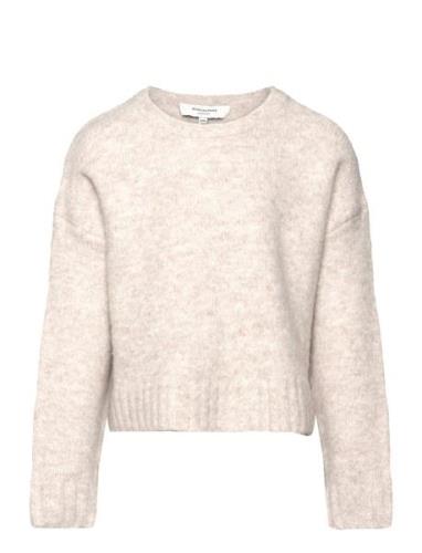 O-Neck Pullover Cream Rosemunde Kids