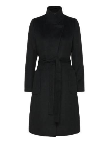 Catarinabbperle Coat Black Bruuns Bazaar