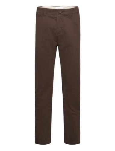 Chuck Regular Chino Twill Pants - G Brown Knowledge Cotton Apparel