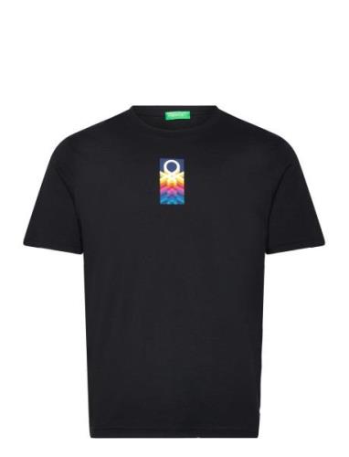 T-Shirt Black United Colors Of Benetton