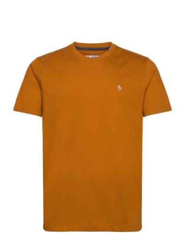 S/S Embroidered Logo Orange Original Penguin