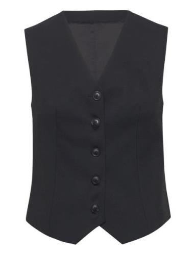 Bs Decima Slim Fit Vest Black Bruun & Stengade