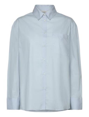 Bs Caia Regular Fit Shirt Blue Bruun & Stengade