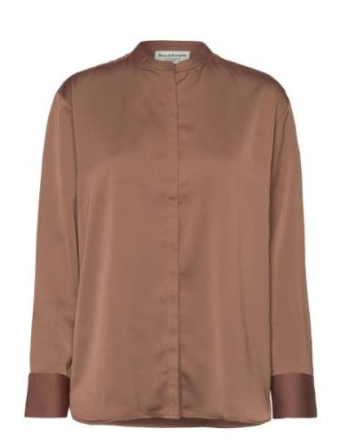 Bs Adora Shirt Brown Bruun & Stengade