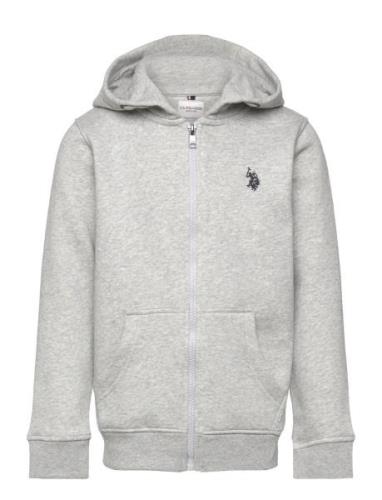 Dhm Bb Zip Hoodie Grey U.S. Polo Assn.