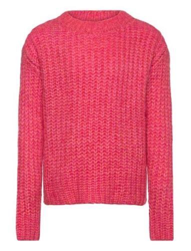 Kogl L/S Multi Melange Knt Pink Kids Only