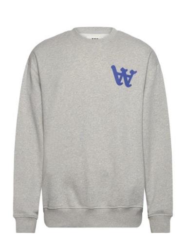 Wwnoel Gothic Sweatshirt Grey Double A By Wood Wood