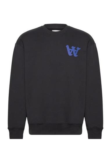 Wwnoel Gothic Sweatshirt Black Double A By Wood Wood