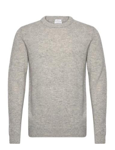 Lambswool O-Neck Knit Grey Lindbergh