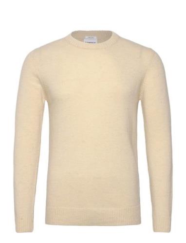 Lambswool O-Neck Knit Cream Lindbergh