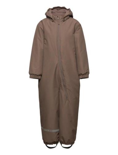 Snow Suit Solid Brown Mikk-line