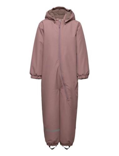 Snow Suit Solid Pink Mikk-line