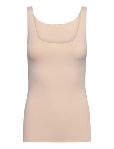 Cc Heart Vida Tank Top Beige Coster Copenhagen